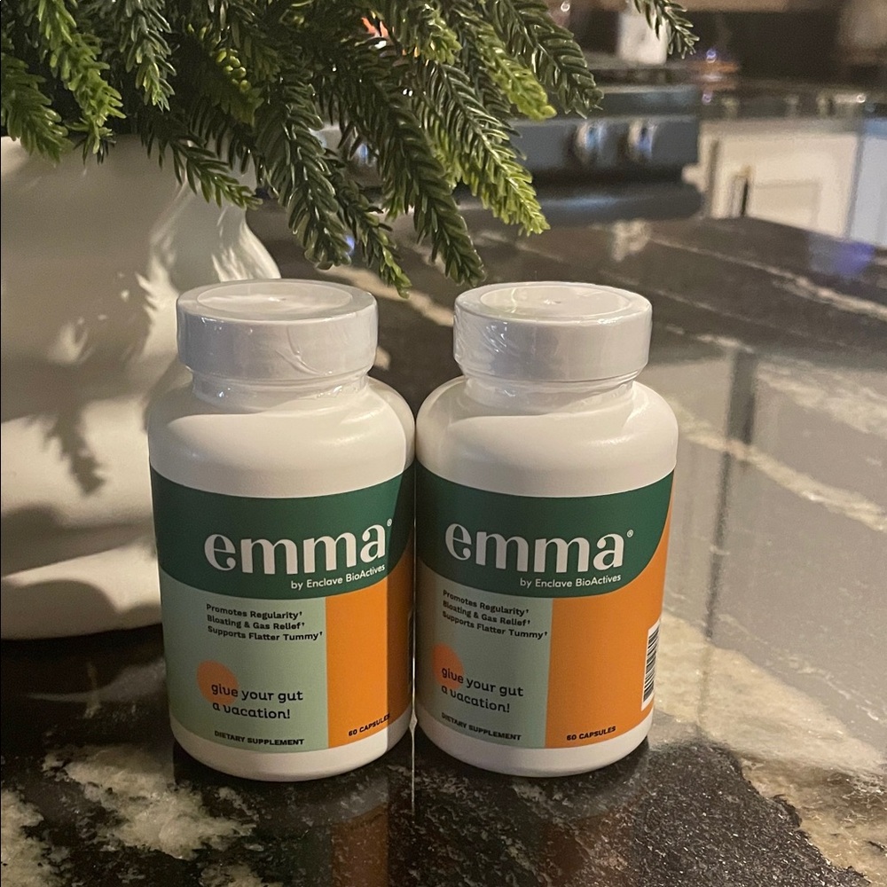 Digestive Supplement - Orange and White